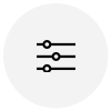 Three fan speed settings